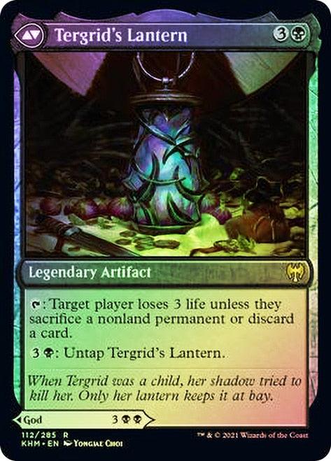 Tergrid, God of Fright // Tergrid's Lantern [Kaldheim Prerelease Promos] - Trinity Hobby