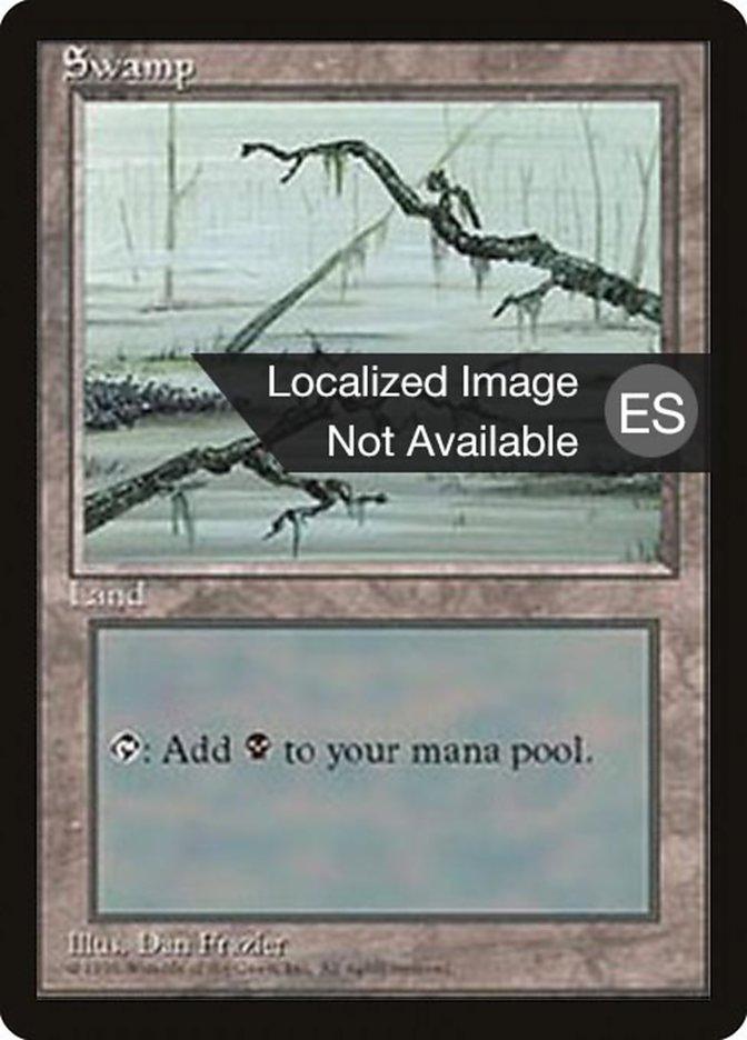 Swamp (C) [Fourth Edition (Foreign Black Border)] - Trinity Hobby