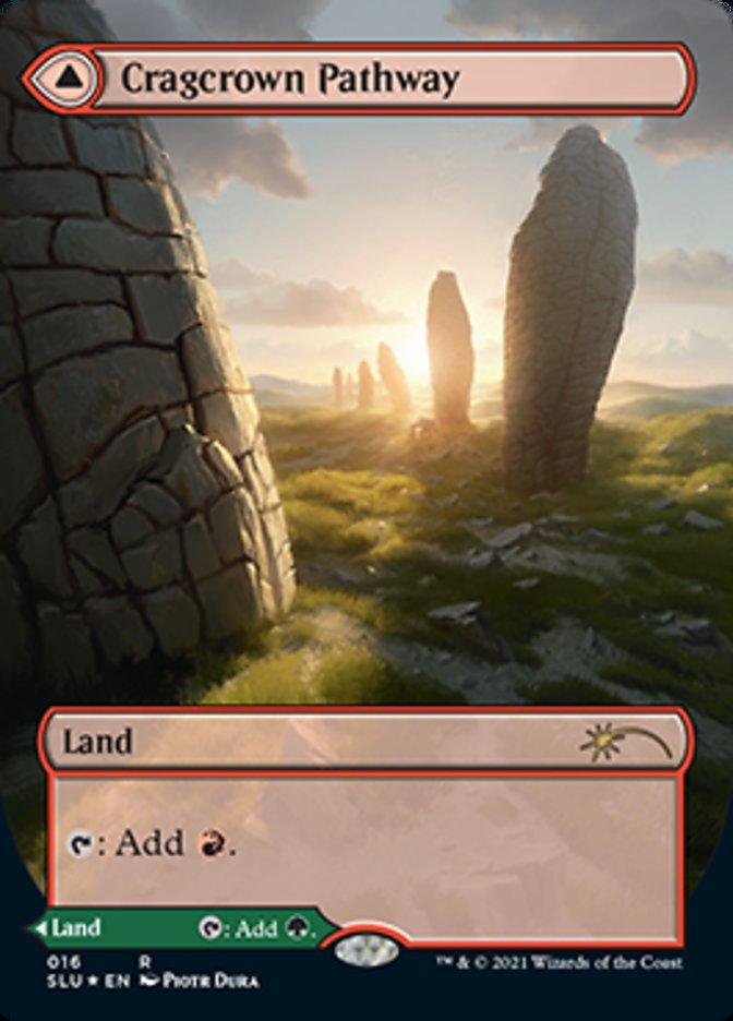 Cragcrown Pathway // Timbercrown Pathway (Borderless) [Secret Lair: Ultimate Edition 2] - Trinity Hobby