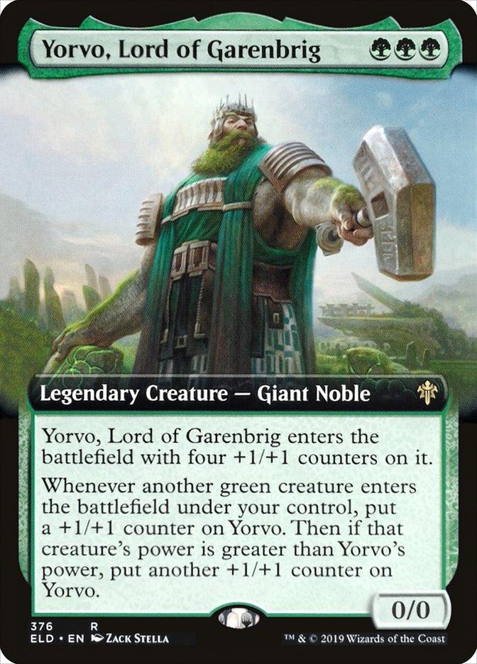 Yorvo, Lord of Garenbrig (Extended Art) [Throne of Eldraine] - Trinity Hobby