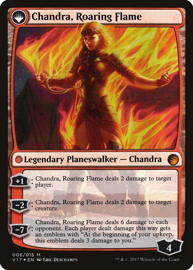 Chandra, Fire of Kaladesh // Chandra, Roaring Flame [From the Vault: Transform] - Trinity Hobby