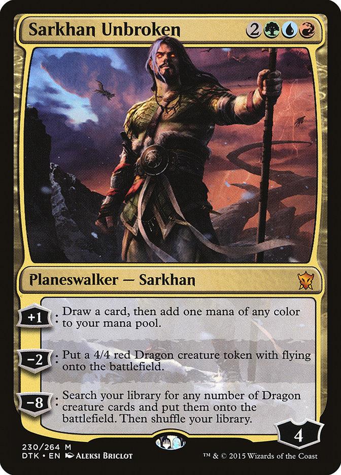 Sarkhan Unbroken [Dragons of Tarkir] - Trinity Hobby
