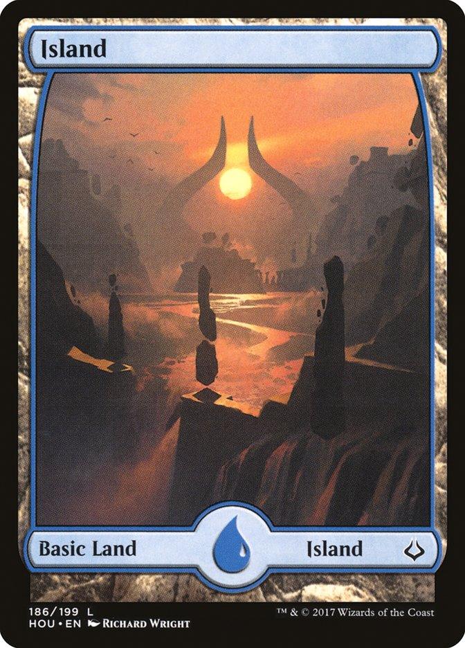 Island (186) [Hour of Devastation] - Trinity Hobby