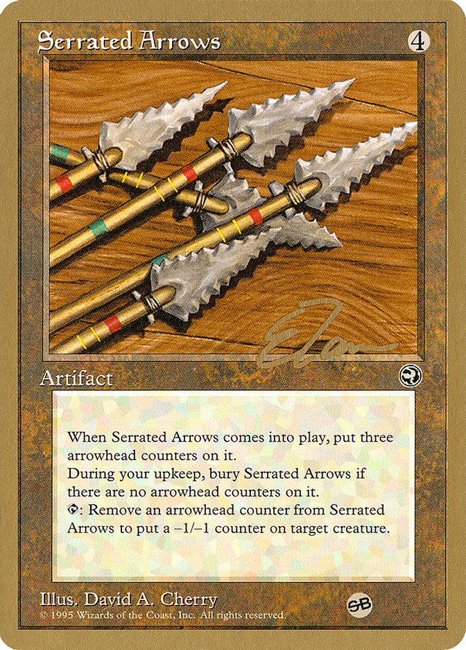 Serrated Arrows (Eric Tam) (SB) [Pro Tour Collector Set] - Trinity Hobby