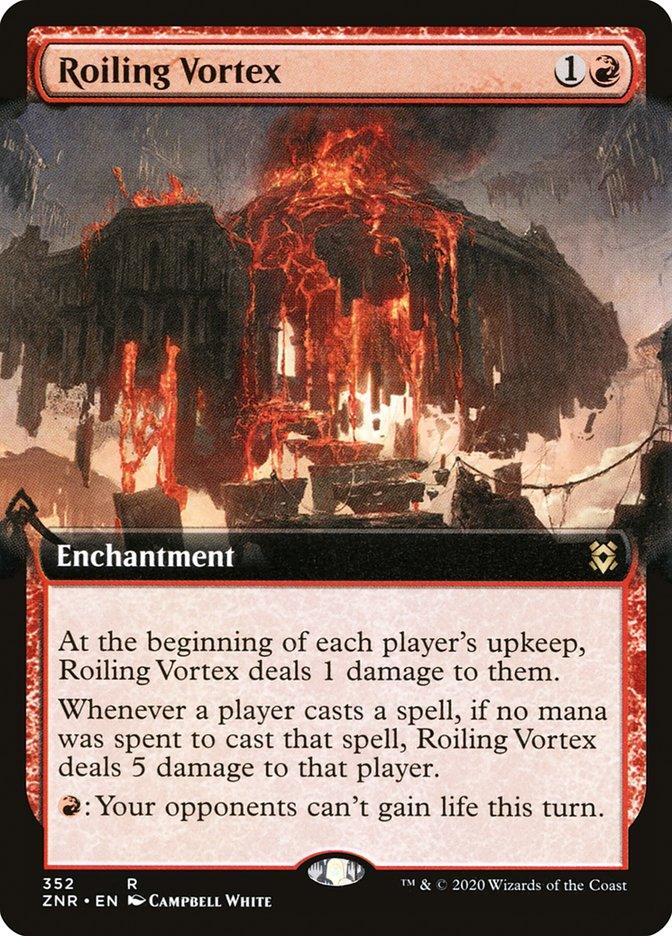Roiling Vortex (Extended Art) [Zendikar Rising] - Trinity Hobby