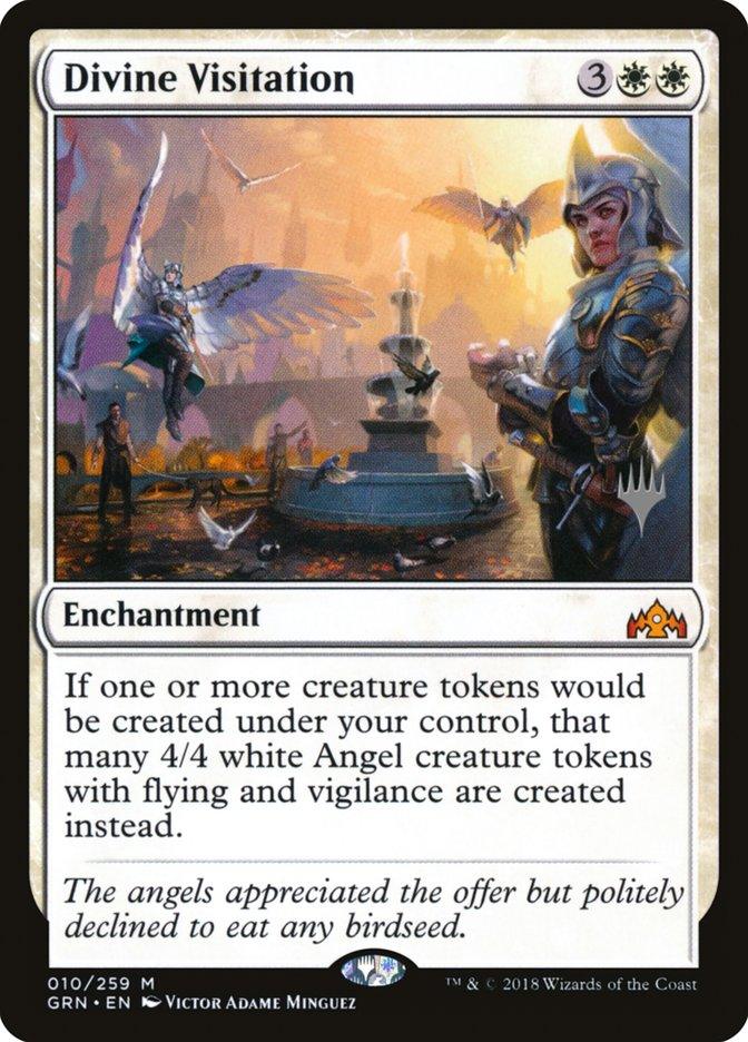 Divine Visitation (Promo Pack) [Guilds of Ravnica Promos] - Trinity Hobby
