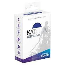 Ultimate Guard SLEEVES KATANA Blue 100CT - Trinity Hobby