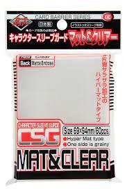 KMC CHARACTER GUARD CLEAR MATTE 60CT (MAT & CLEAR) - Trinity Hobby