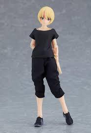 Figma Styles: T-shirt (Black) - Trinity Hobby