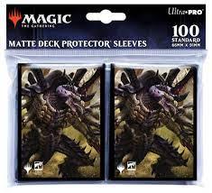 Magic: The Gathering: Warhammer 40k Commander Deck: Sleeves Tyranid (100CT) - Trinity Hobby