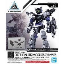 30MM 1/144 OPTION ARMOR FOR COMMANDER TYPE [ALTO EXCLUSIVE/ BLACK] - Trinity Hobby