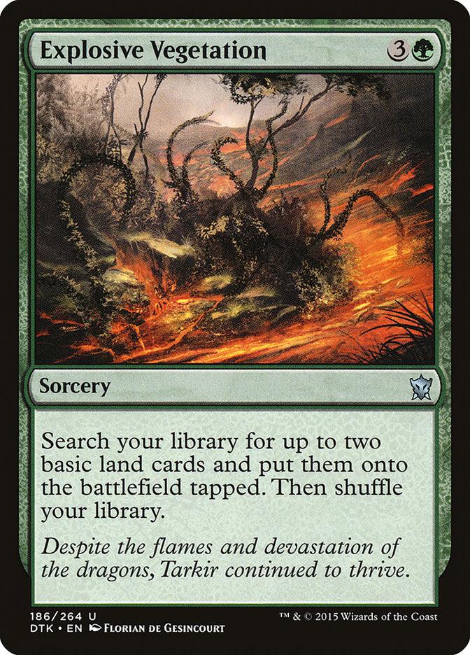Explosive Vegetation [Dragons of Tarkir] - Trinity Hobby