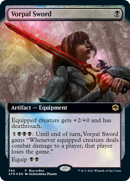 Vorpal Sword (Buy-A-Box) [Dungeons & Dragons: Adventures in the Forgotten Realms] - Trinity Hobby