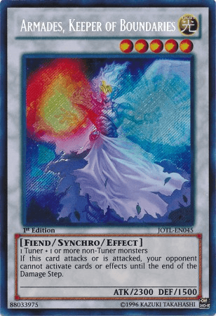 Armades, Keeper of Boundaries [JOTL-EN045] Secret Rare - Trinity Hobby