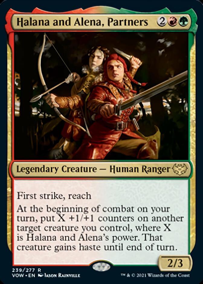 Halana and Alena, Partners [Innistrad: Crimson Vow] - Trinity Hobby