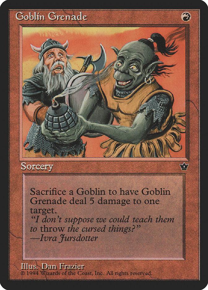 Goblin Grenade (Dan Frazier) [Fallen Empires] - Trinity Hobby