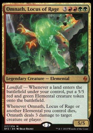 Omnath, Locus of Rage (Promo Pack) [Battle for Zendikar Promos] - Trinity Hobby