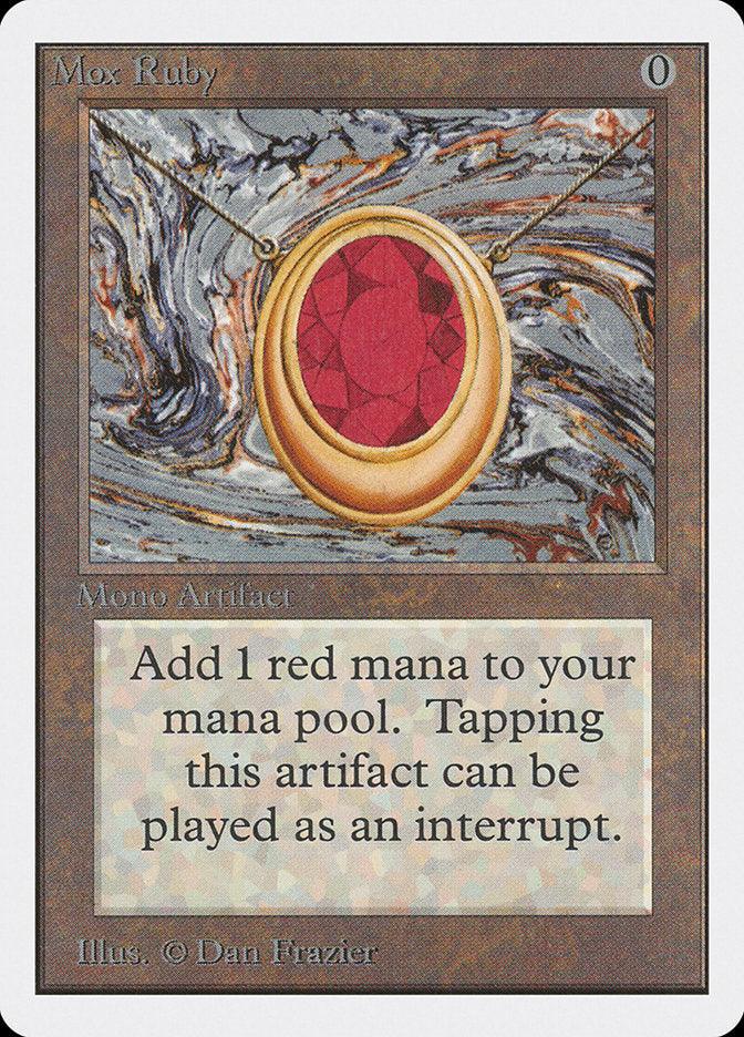 Mox Ruby [Unlimited Edition] - Trinity Hobby