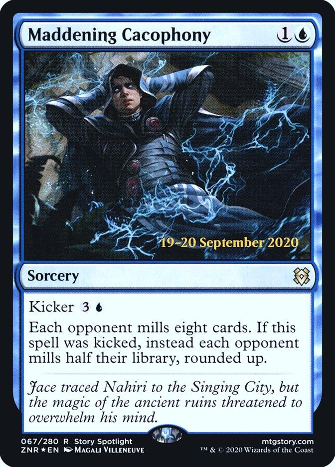 Maddening Cacophony [Zendikar Rising Prerelease Promos] - Trinity Hobby