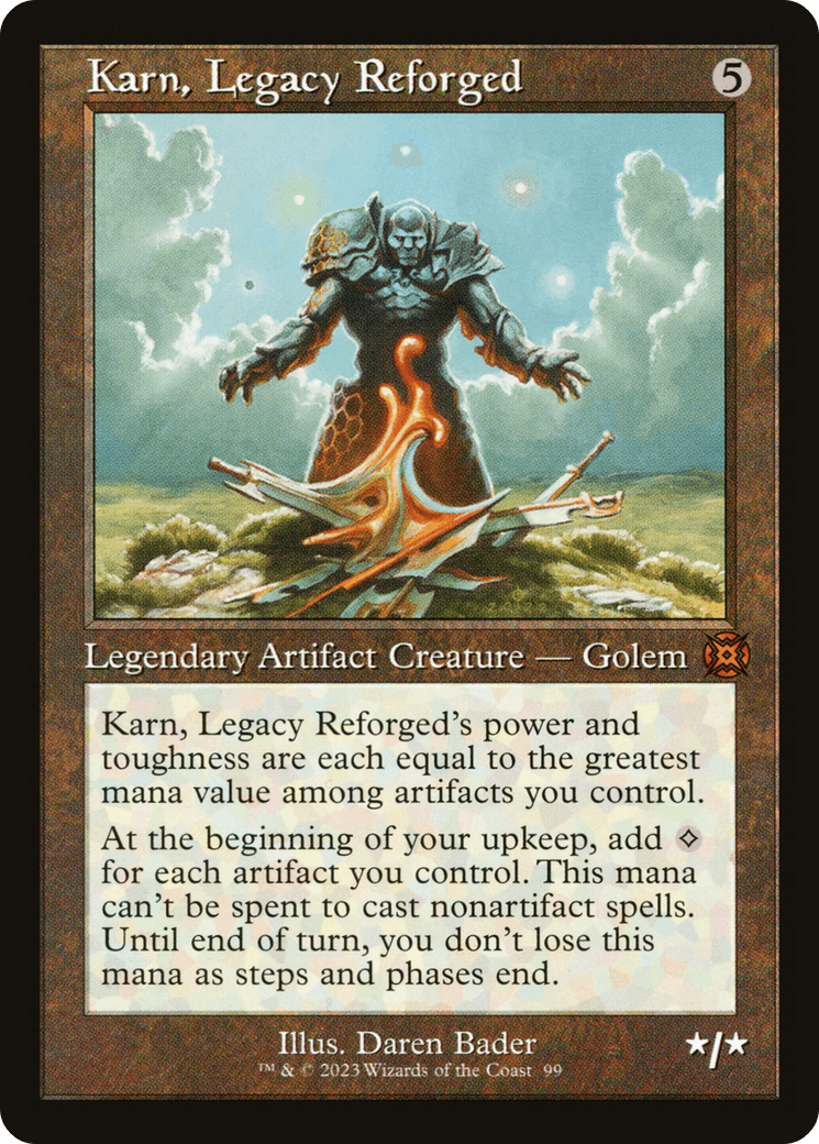 Karn, Legacy Reforged (Retro) [March of the Machine: The Aftermath] - Trinity Hobby