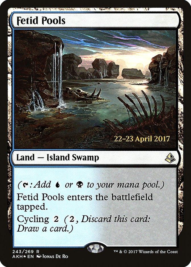 Fetid Pools [Amonkhet Prerelease Promos] - Trinity Hobby