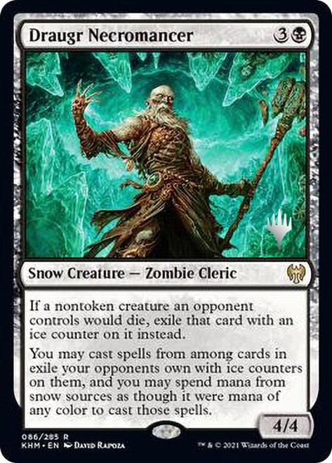Draugr Necromancer (Promo Pack) [Kaldheim Promos] - Trinity Hobby