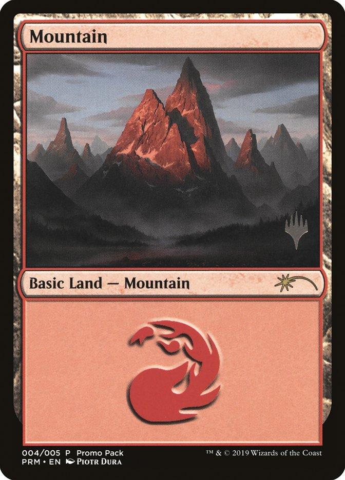Mountain (4) [Core Set 2020 Promo Pack] - Trinity Hobby