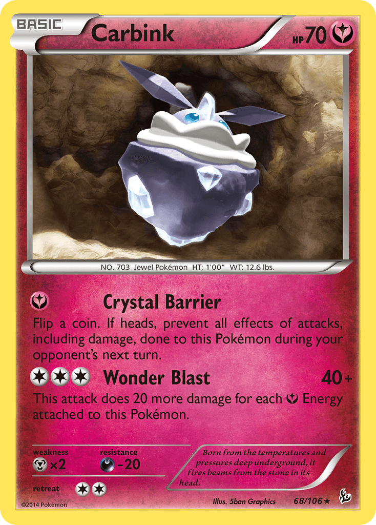Carbink (68/106) [XY: Flashfire] - Trinity Hobby