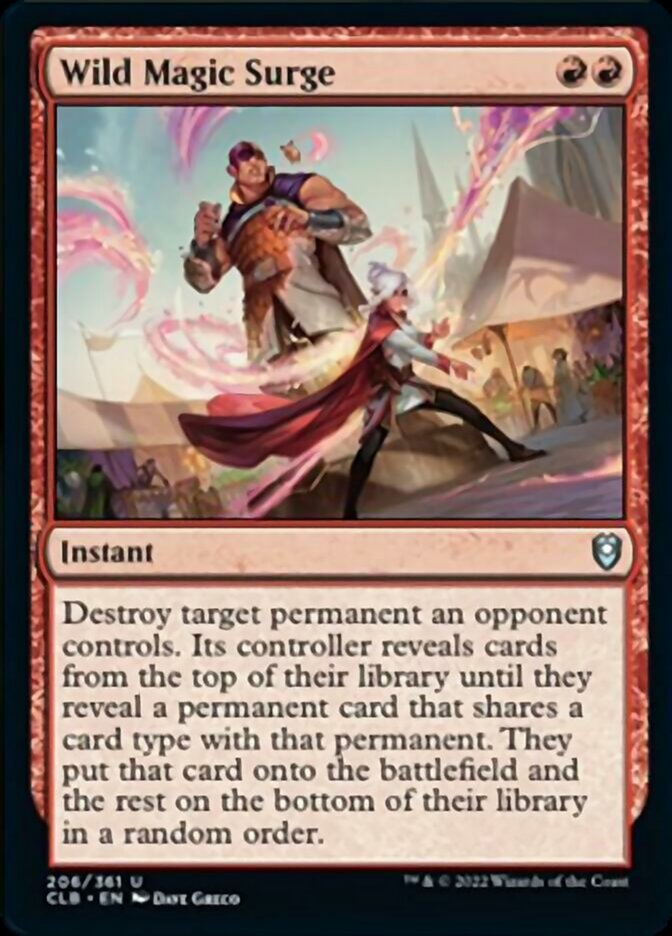 Wild Magic Surge [Commander Legends: Battle for Baldur's Gate] - Trinity Hobby