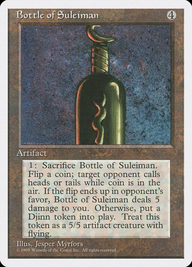 Bottle of Suleiman [Fourth Edition] - Trinity Hobby