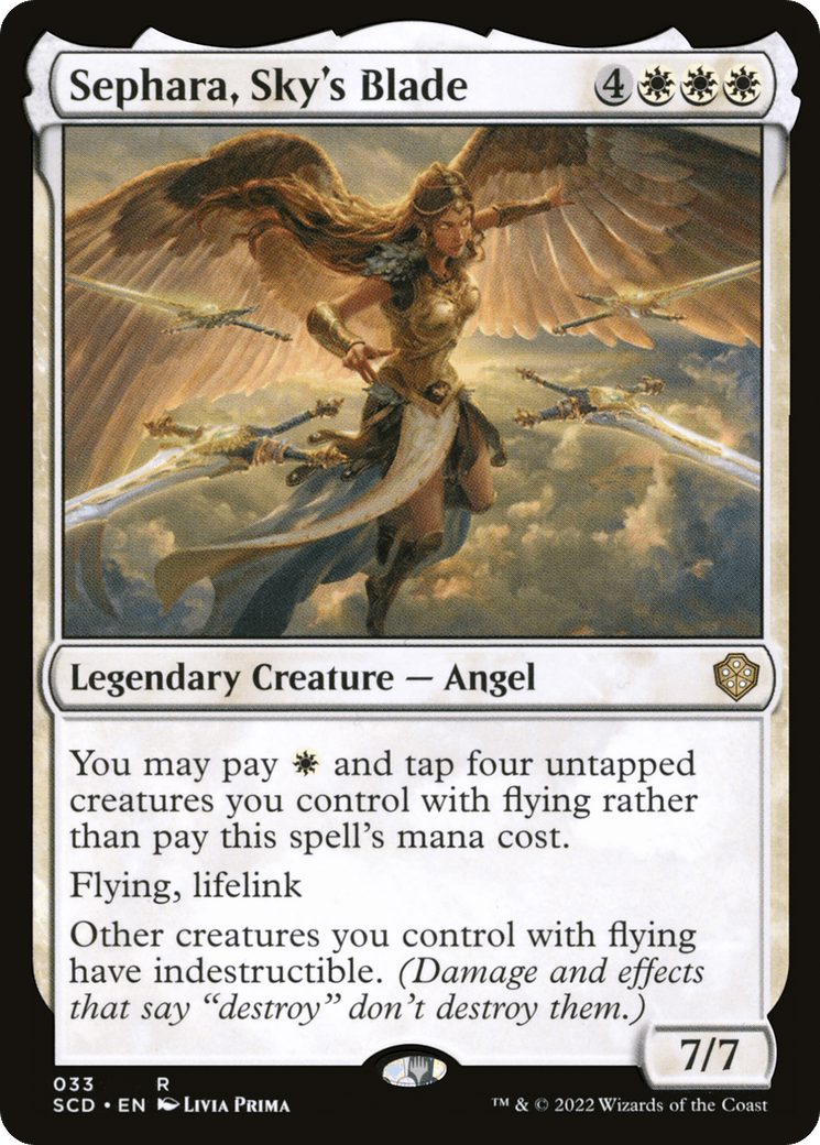 Sephara, Sky's Blade [Starter Commander Decks] - Trinity Hobby