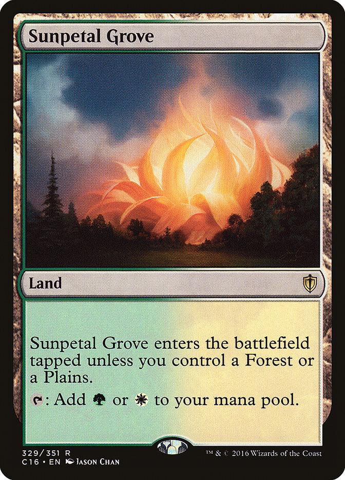 Sunpetal Grove [Commander 2016] - Trinity Hobby