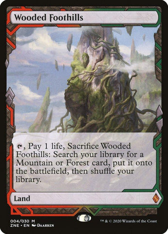 Wooded Foothills (Expeditions) [Zendikar Rising Expeditions] - Trinity Hobby