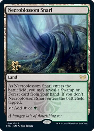 Necroblossom Snarl [Strixhaven: School of Mages Prerelease Promos] - Trinity Hobby
