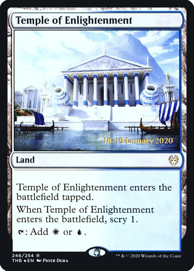 Temple of Enlightenment [Theros Beyond Death Prerelease Promos] - Trinity Hobby