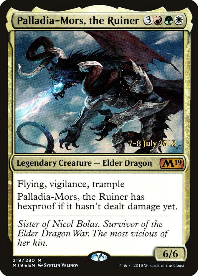 Palladia-Mors, the Ruiner [Core Set 2019 Prerelease Promos] - Trinity Hobby
