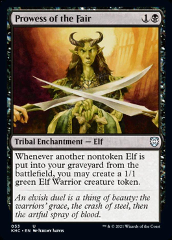Prowess of the Fair [Kaldheim Commander] - Trinity Hobby