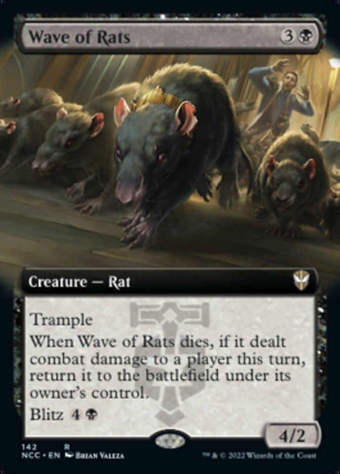 Wave of Rats (Extended Art) [Streets of New Capenna Commander] - Trinity Hobby