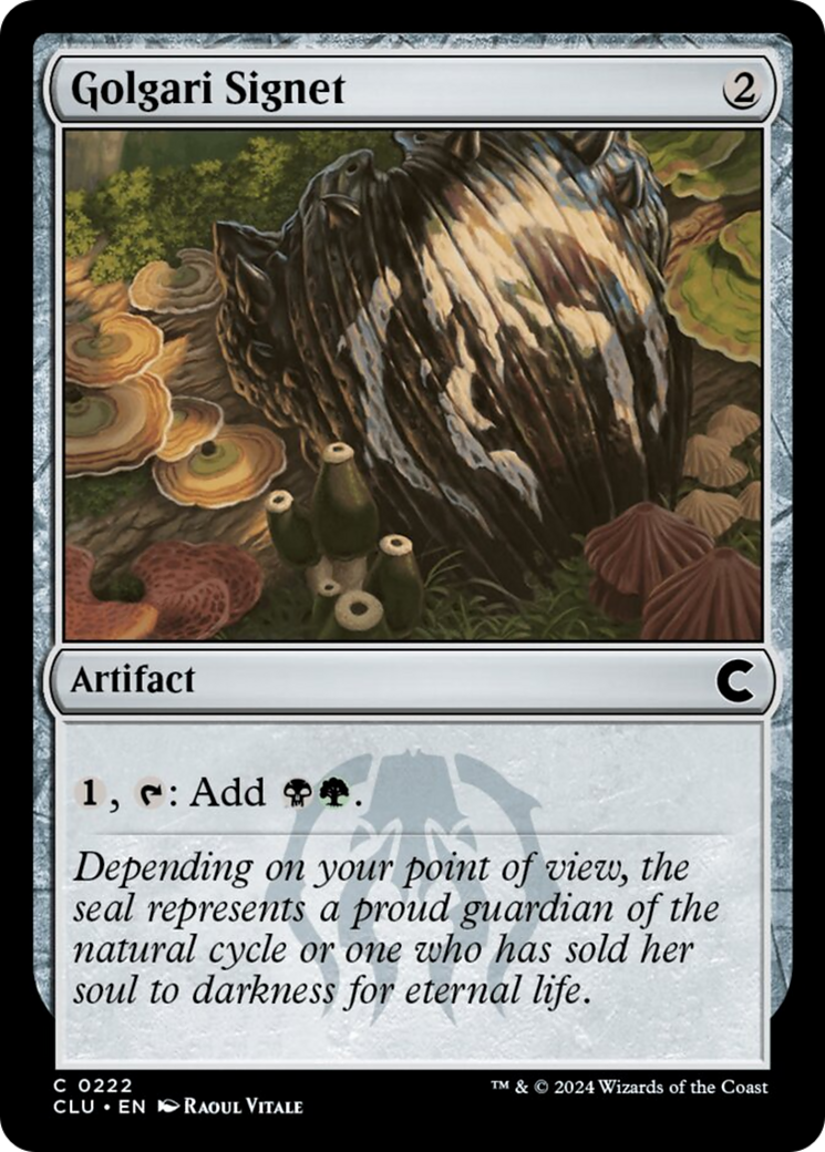 Golgari Signet [Ravnica: Clue Edition] - Trinity Hobby