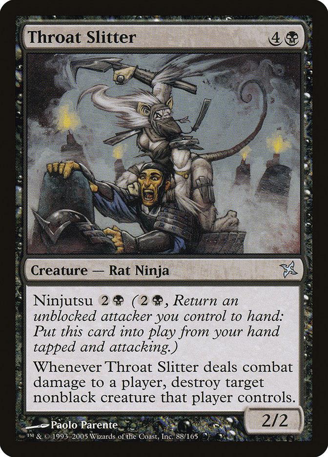 Throat Slitter [Betrayers of Kamigawa] - Trinity Hobby