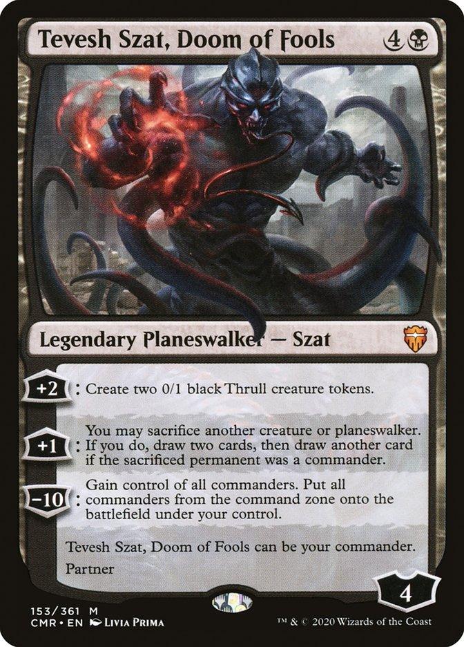 Tevesh Szat, Doom of Fools [Commander Legends] - Trinity Hobby