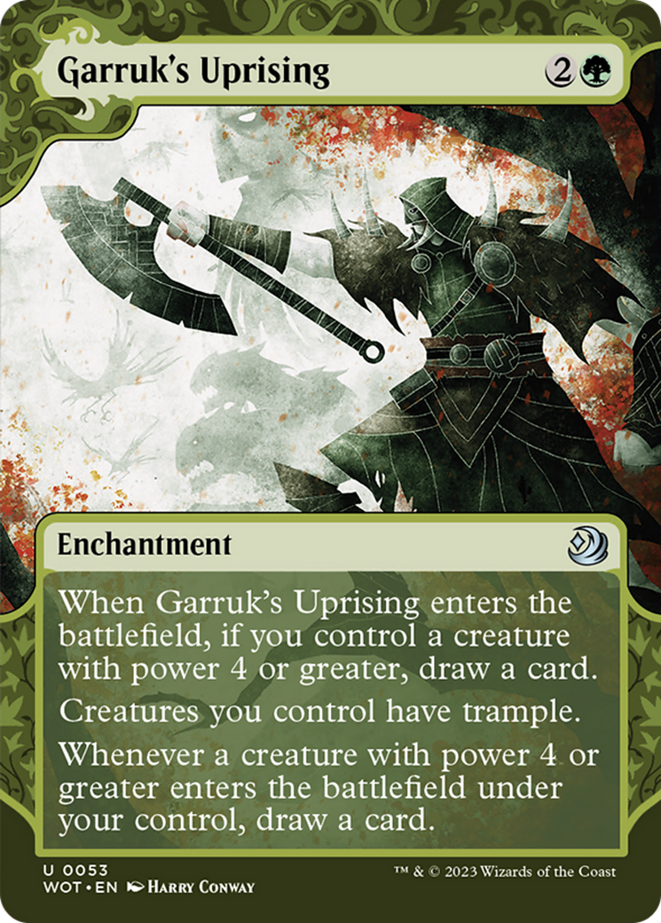 Garruk's Uprising [Wilds of Eldraine: Enchanting Tales] - Trinity Hobby