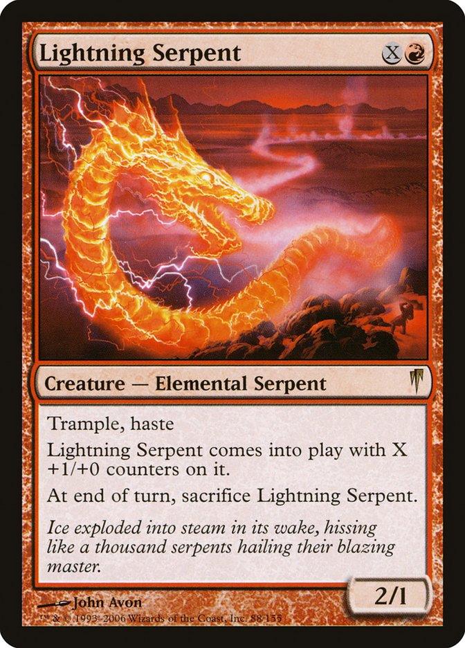 Lightning Serpent [Coldsnap] - Trinity Hobby