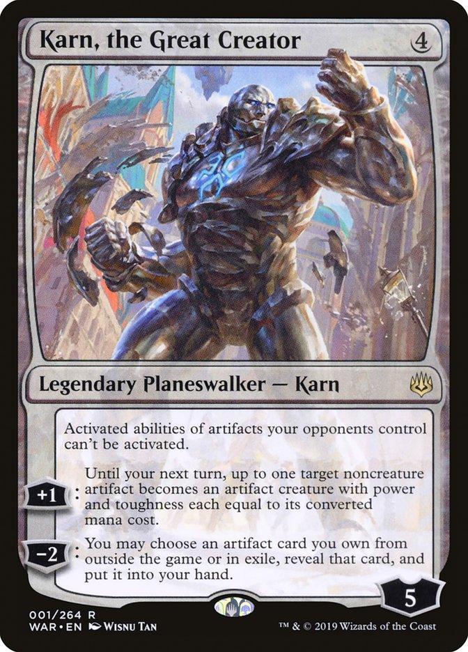 Karn, the Great Creator [War of the Spark] - Trinity Hobby