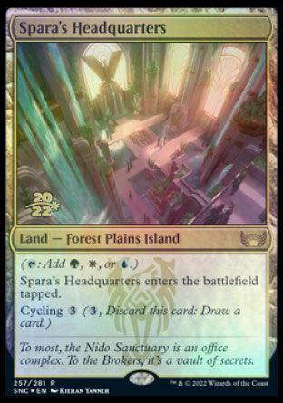 Spara's Headquarters [Streets of New Capenna Prerelease Promos] - Trinity Hobby