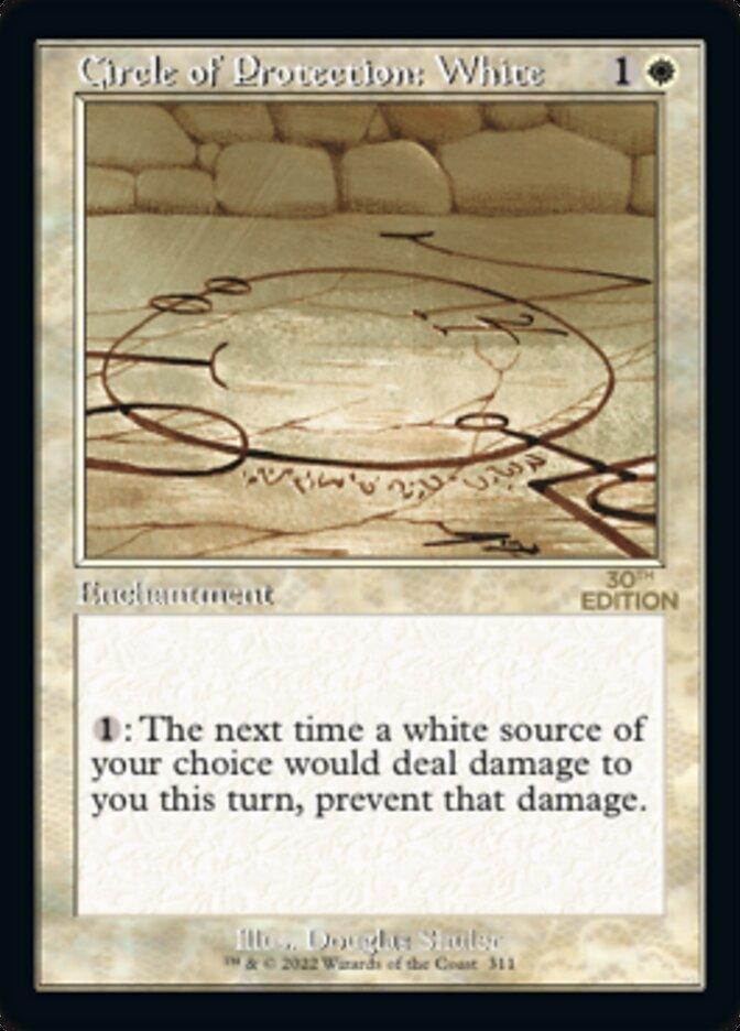 Circle of Protection: White (Retro) [30th Anniversary Edition] - Trinity Hobby