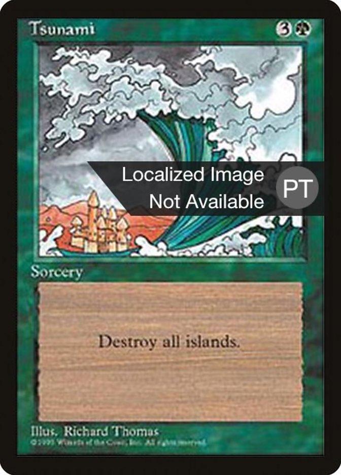 Tsunami [Fourth Edition (Foreign Black Border)] - Trinity Hobby