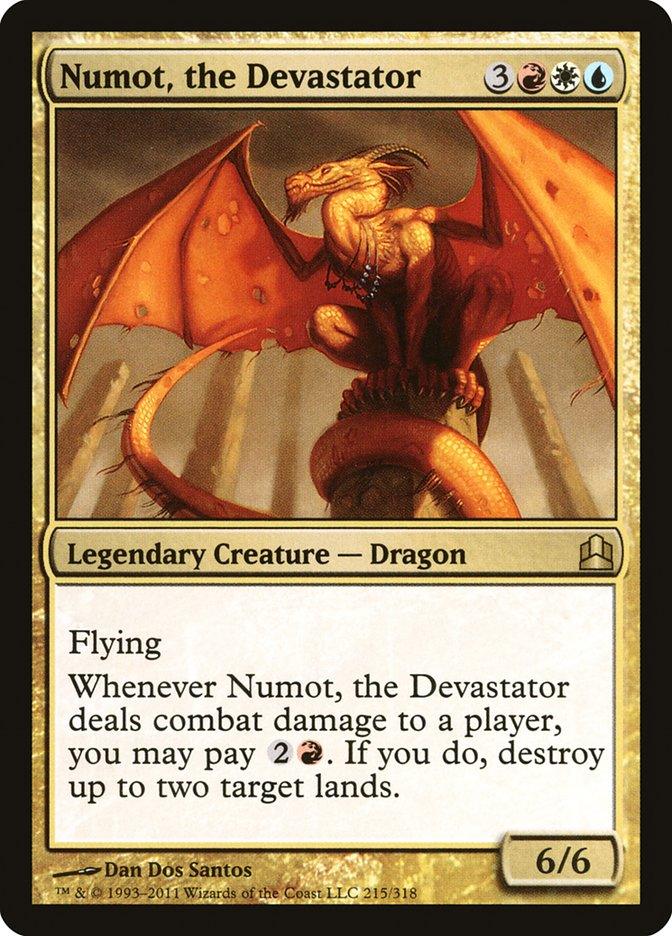 Numot, the Devastator [Commander 2011] - Trinity Hobby