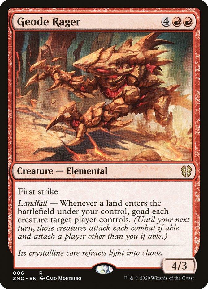 Geode Rager [Zendikar Rising Commander] - Trinity Hobby