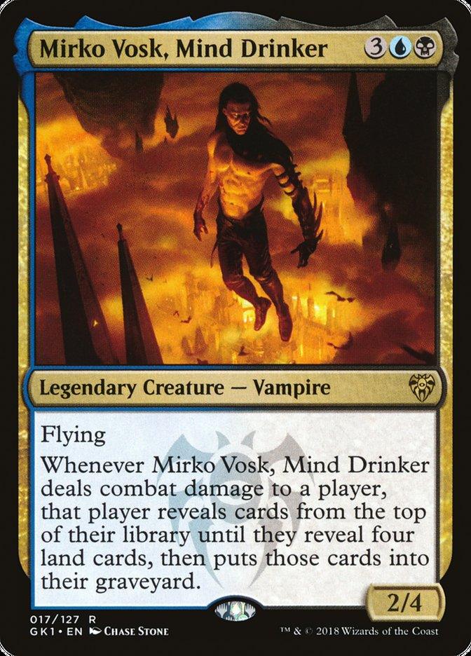 Mirko Vosk, Mind Drinker [Guilds of Ravnica Guild Kit] - Trinity Hobby